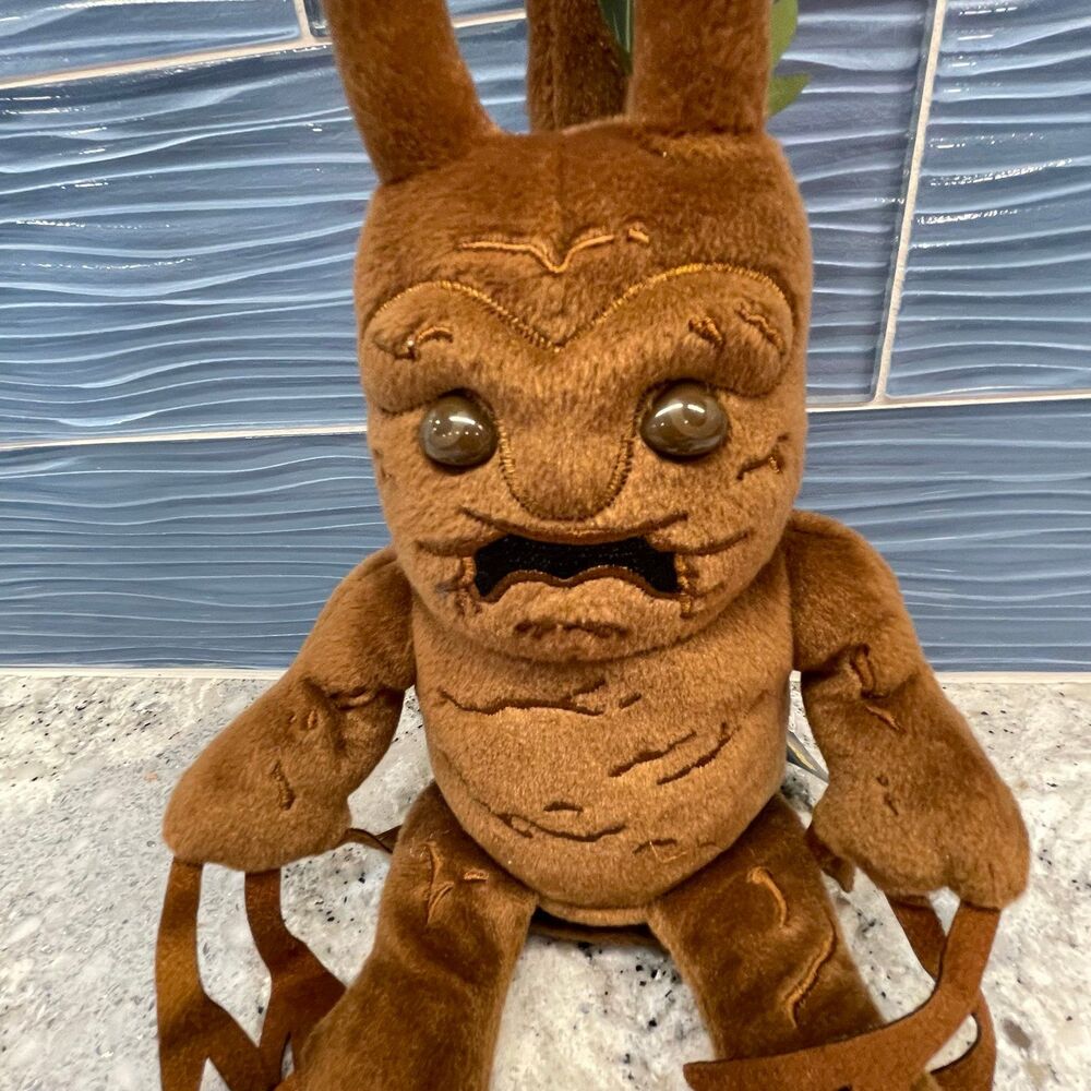 Harry Potter Mandrake Interactive Electronic Plush Toy Works Missing Pot Magnet